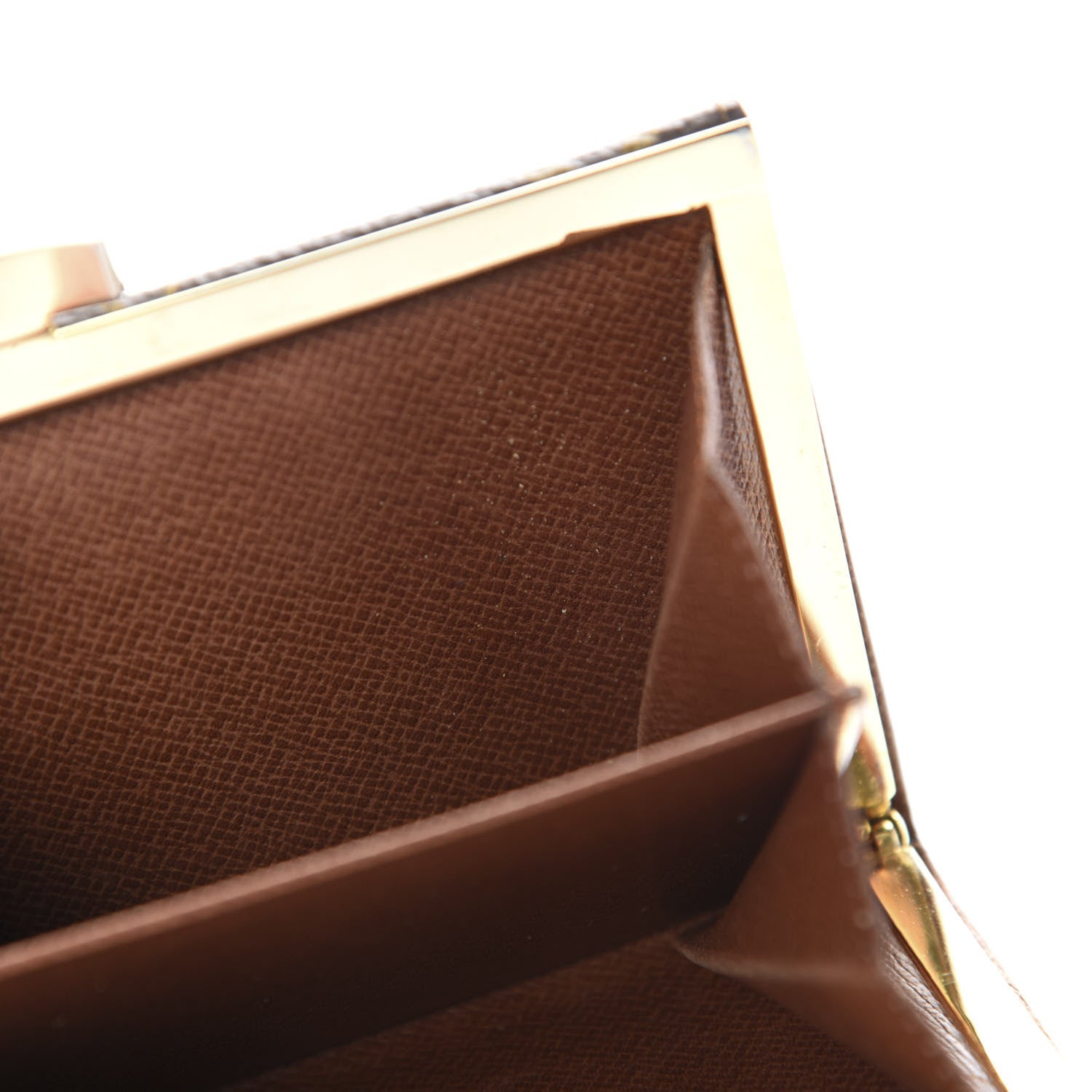 Louis Vuitton Monogram French Kiss Lock Coin Purse 7 of 7