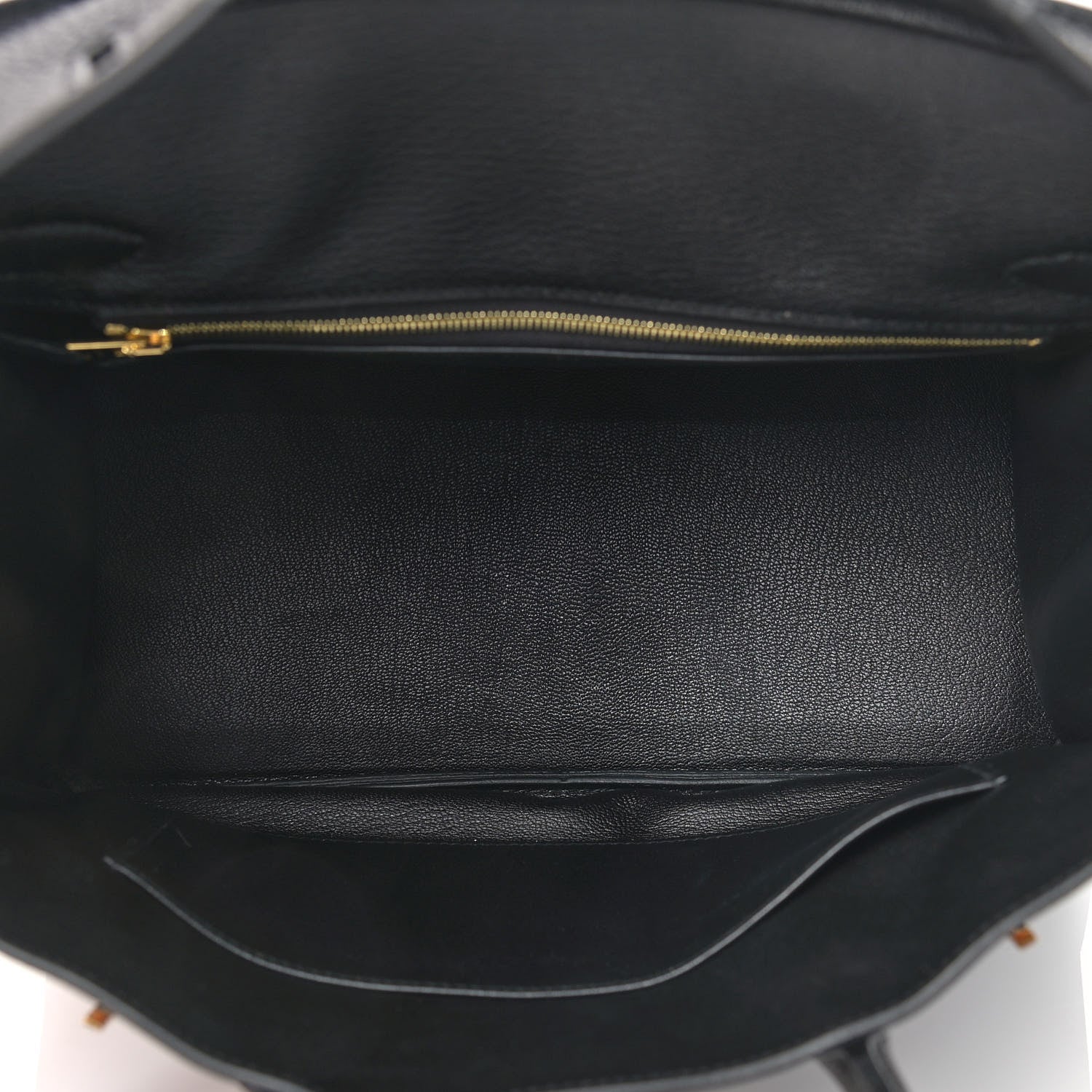 Hermes Togo Birkin 30 Black 4 of 13