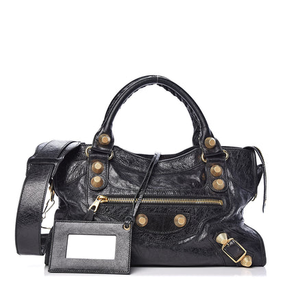 Balenciaga Agneau Giant 12 Gold Hardware City Black 1 of 12