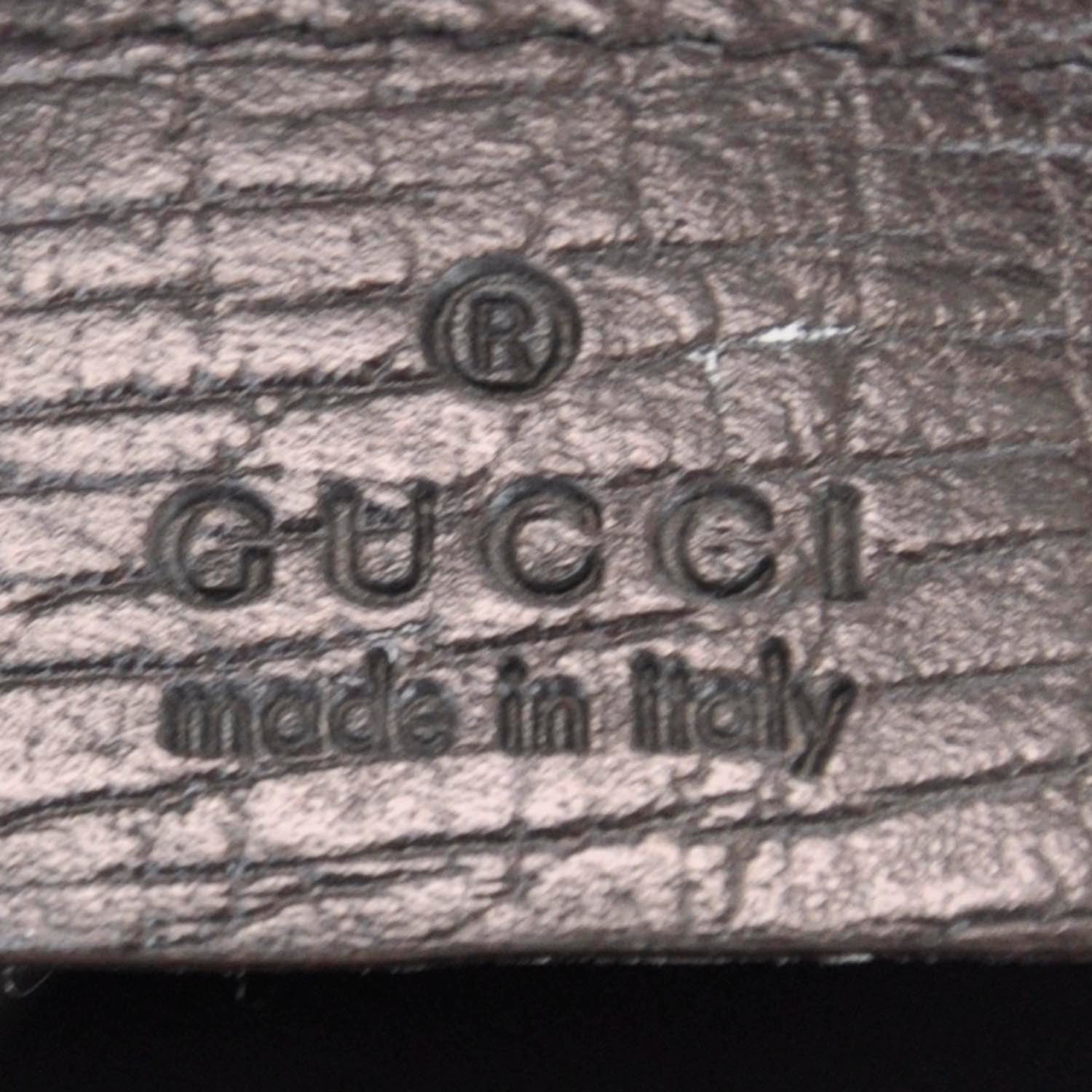 Gucci Monogram Hasler Shoulder Bag Ebony 7 of 10