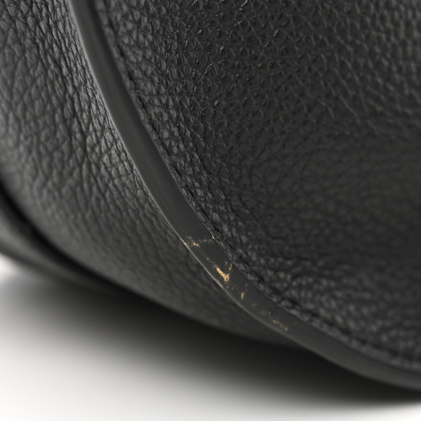 Calfskin Medium Marcie Round Crossbody Bag Black