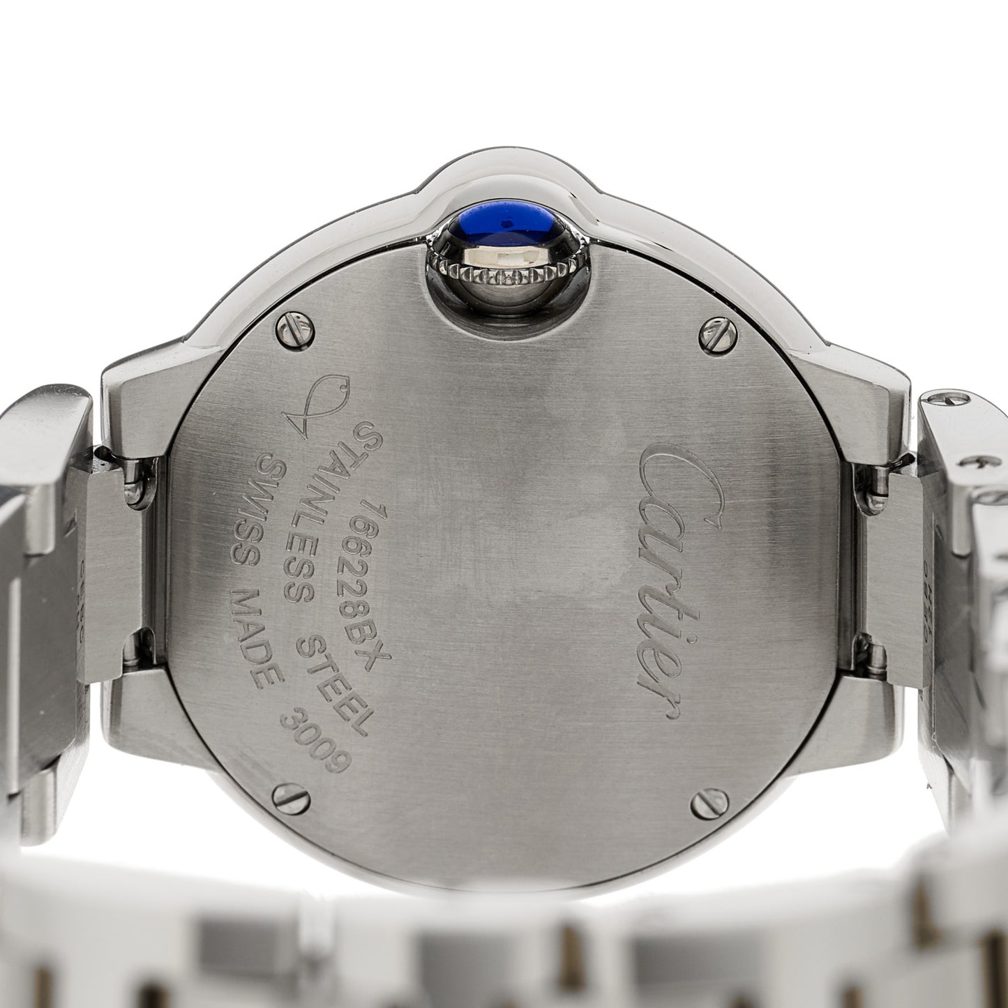 Stainless Steel 28mm Ballon Bleu De Cartier Quartz Watch