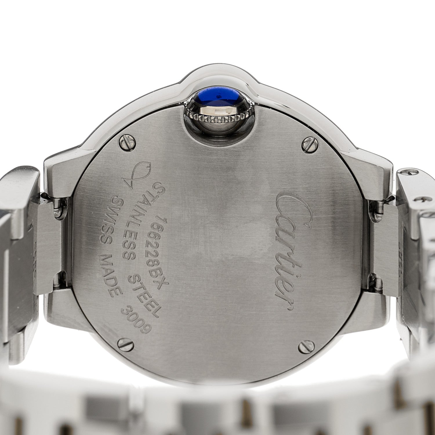 Cartier Stainless Steel 28mm Ballon Bleu De Cartier Quartz Watch 4 of 5