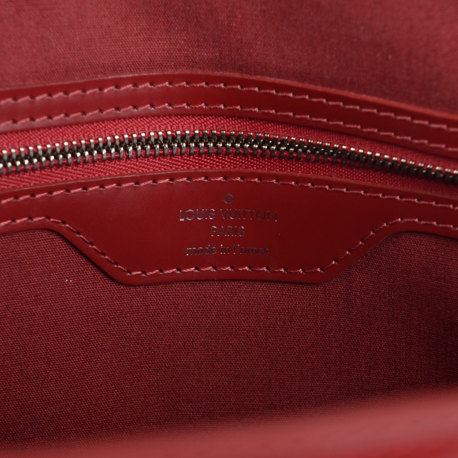 Louis Vuitton Epi Brea MM Rubis 6 of 7