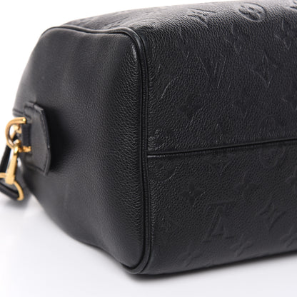 Louis Vuitton Empreinte Speedy Bandouliere 25 NM Black 8 of 29