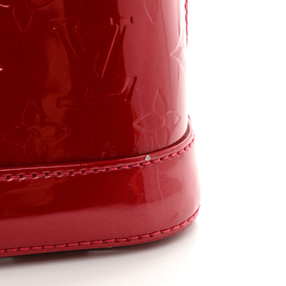 Louis Vuitton Vernis Alma BB Pomme D'Amour 11 of 12