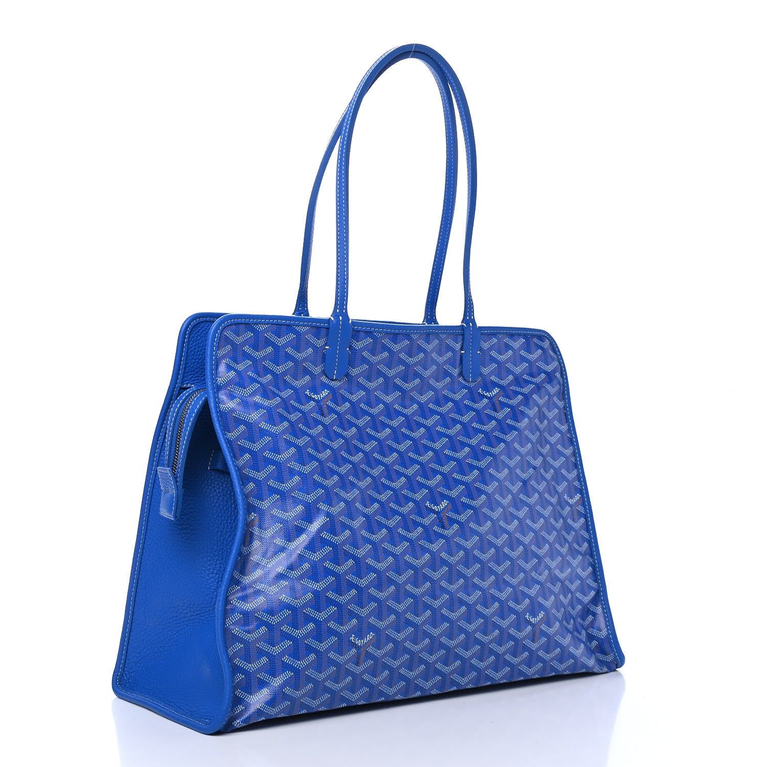 Goyard Goyardine Sac Hardy Pet Carrier PM Sky Blue 825226