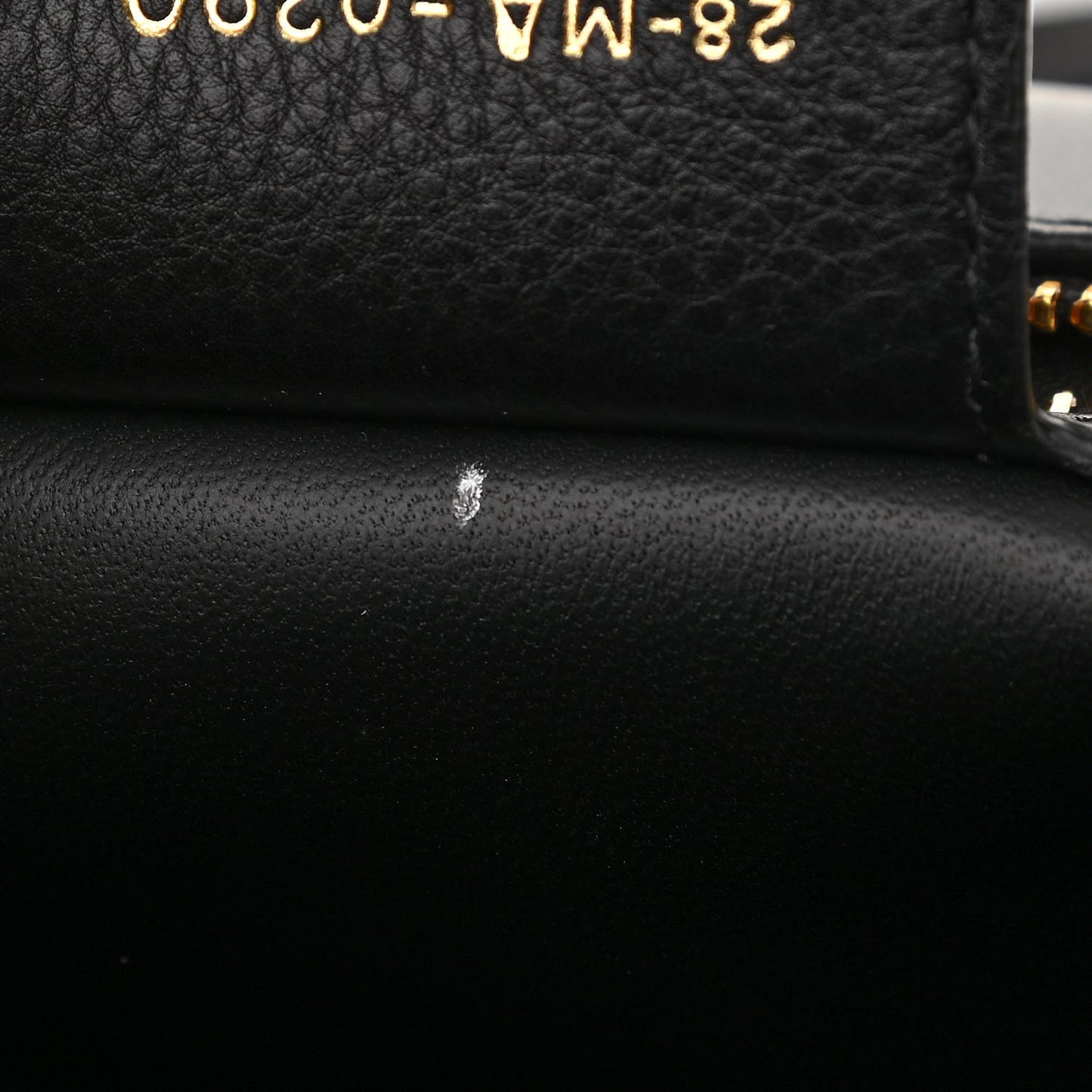 Grained Calfskin Cannage Large Caro Bag Black