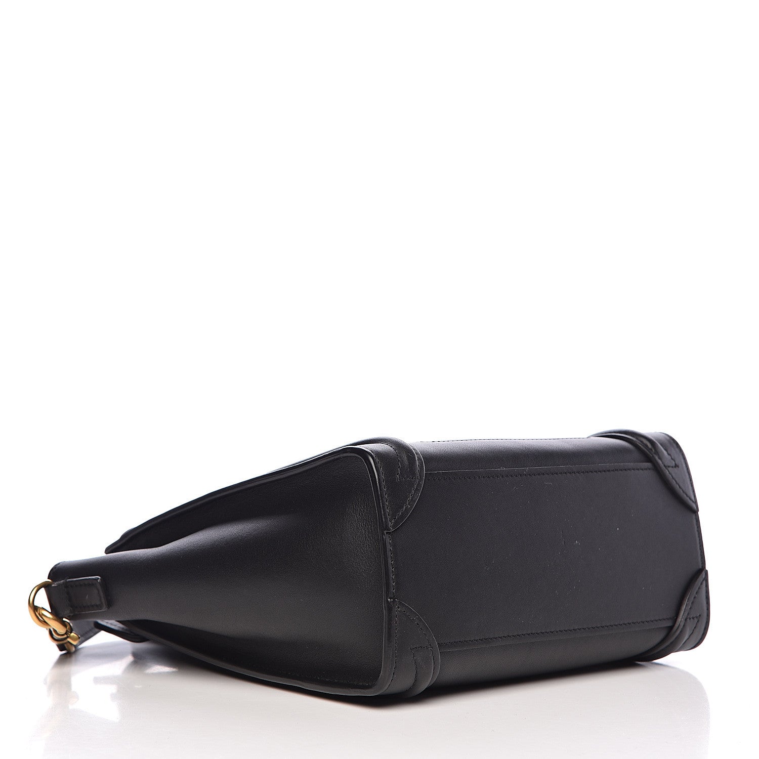 Celine Smooth Calfskin Nano Luggage Black 4 of 11