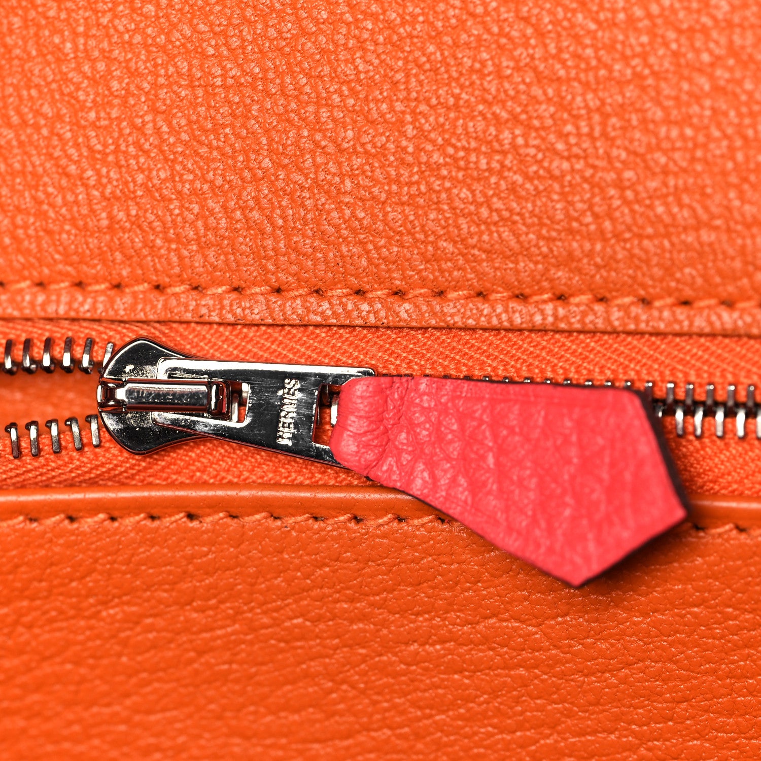 Hermes Togo Verso Birkin 30 Rose Texas Orange 20 of 35