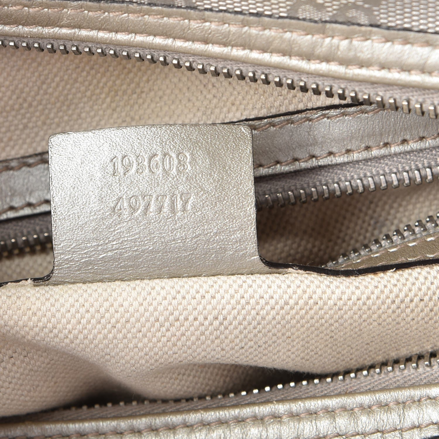 Gucci Imprime Monogram Medium Joy Boston Silver 9 of 11
