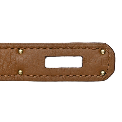 Hermes Taurillon Clemence Birkin 35 Alezan 7 of 10