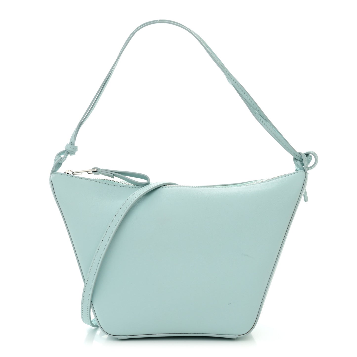 Calfskin Mini Hammock Hobo Soft Blue Iceberg