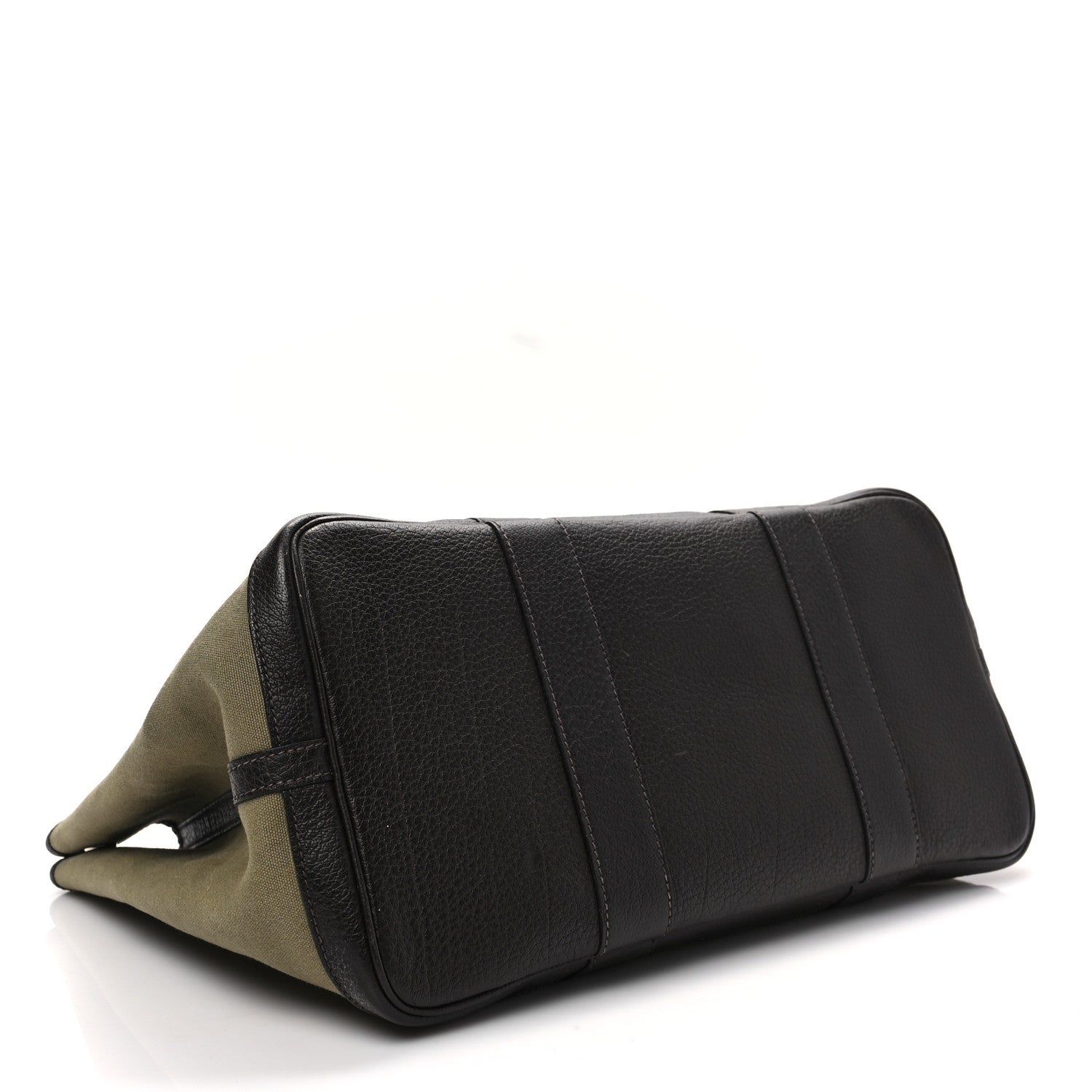 Hermes Toile Buffle Garden Party P36 MM Vert Olive Marron Fonce 4 of 9