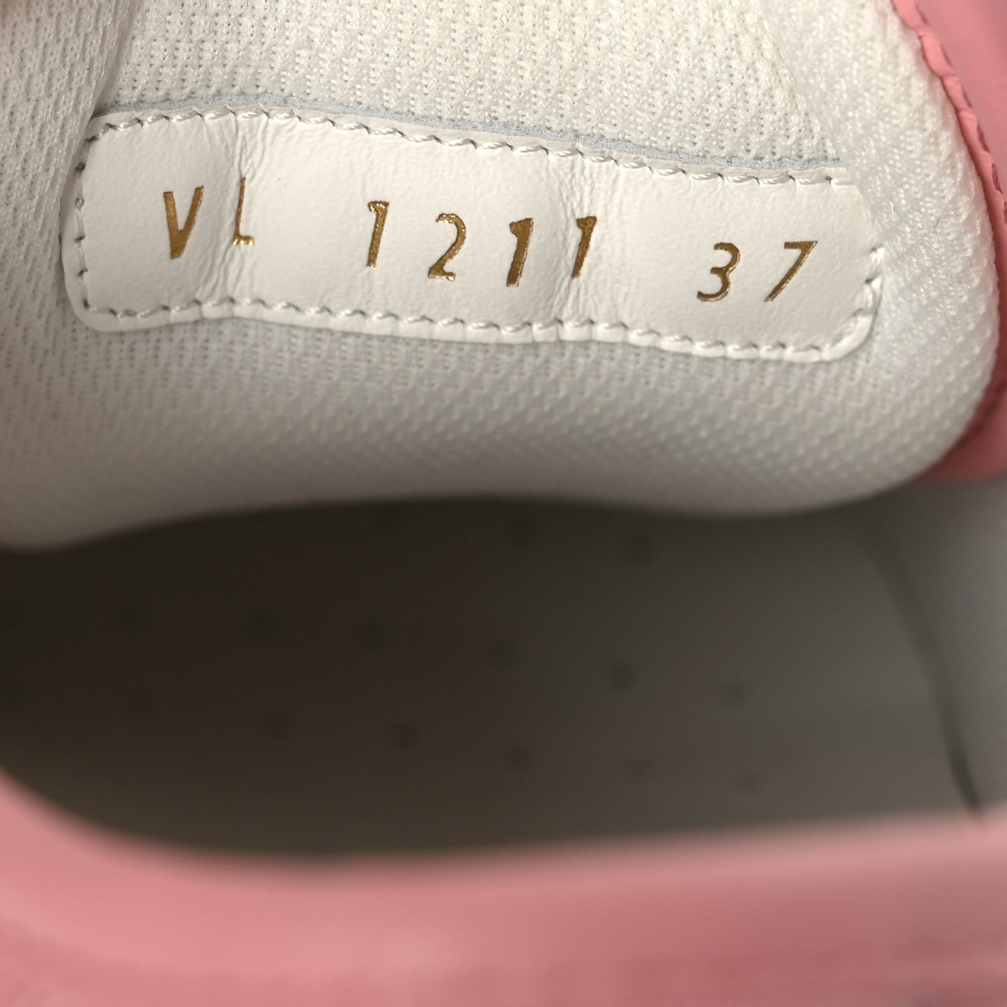 Denim Monogram Squad Sneakers 37 Pink