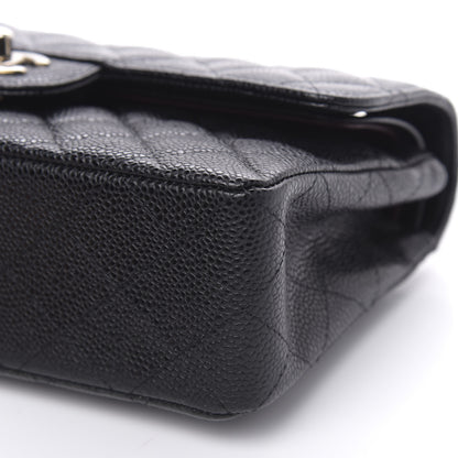 Chanel Caviar Quilted Small Double Flap Black 11 of 12