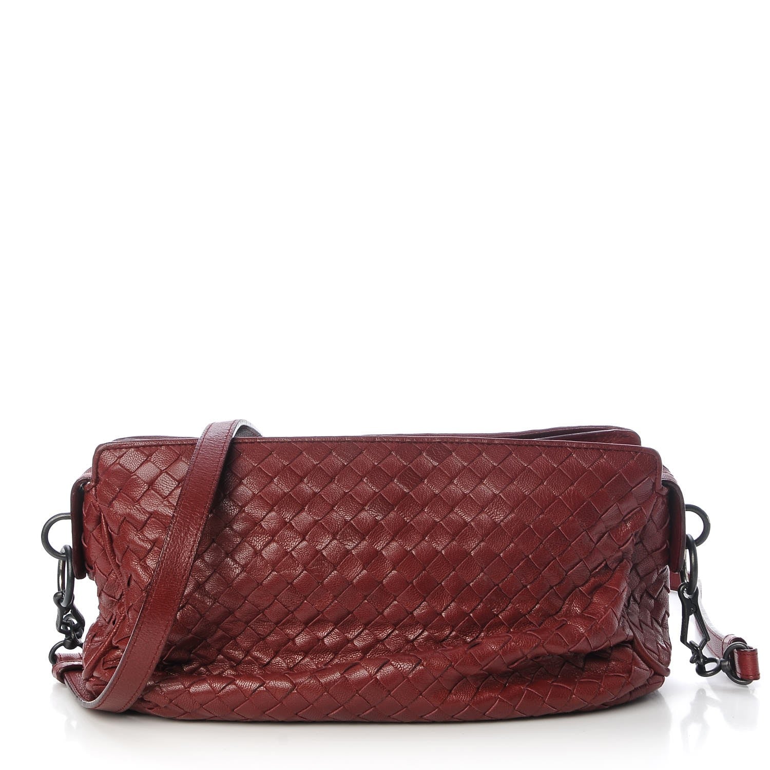 Bottega Veneta Nappa Intrecciato Shoulder Bag Eclipse 1 of 7