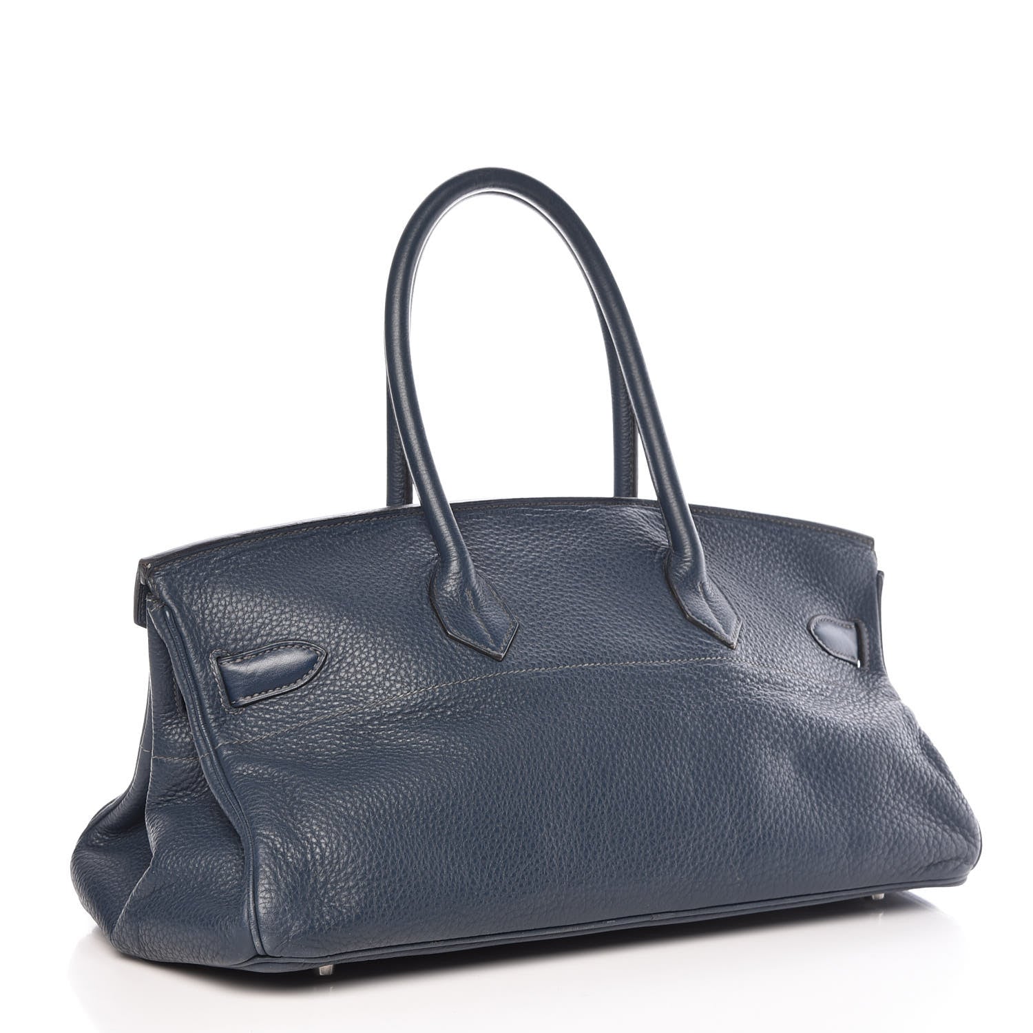 Hermes Taurillon Clemence JPG Birkin 42 Bleu Thalassa 3 of 13