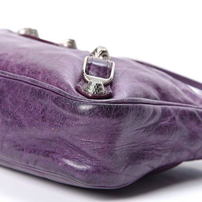 Balenciaga Agneau Giant 12 Silver Hardware Hip Violet 9 of 9
