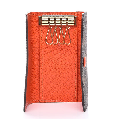 Louis Vuitton Monogram 4 Key Multicles Holder Poppy 5 of 9