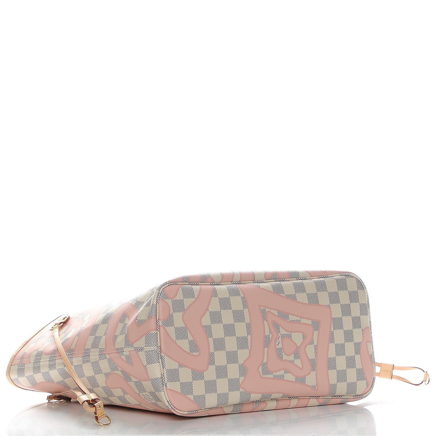 Louis Vuitton Damier Azur Tahitienne Neverfull MM 4 of 9