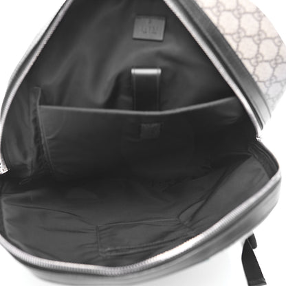 Gucci GG Supreme Monogram Web Dome Backpack Black 5 of 10