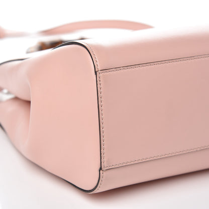 Gucci Nappa Bamboo Medium Nymphaea Top Handle Bag Perfect Pink 10 of 15