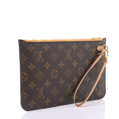 Louis Vuitton Monogram Neverfull MM GM Pochette Mimosa 3 of 10