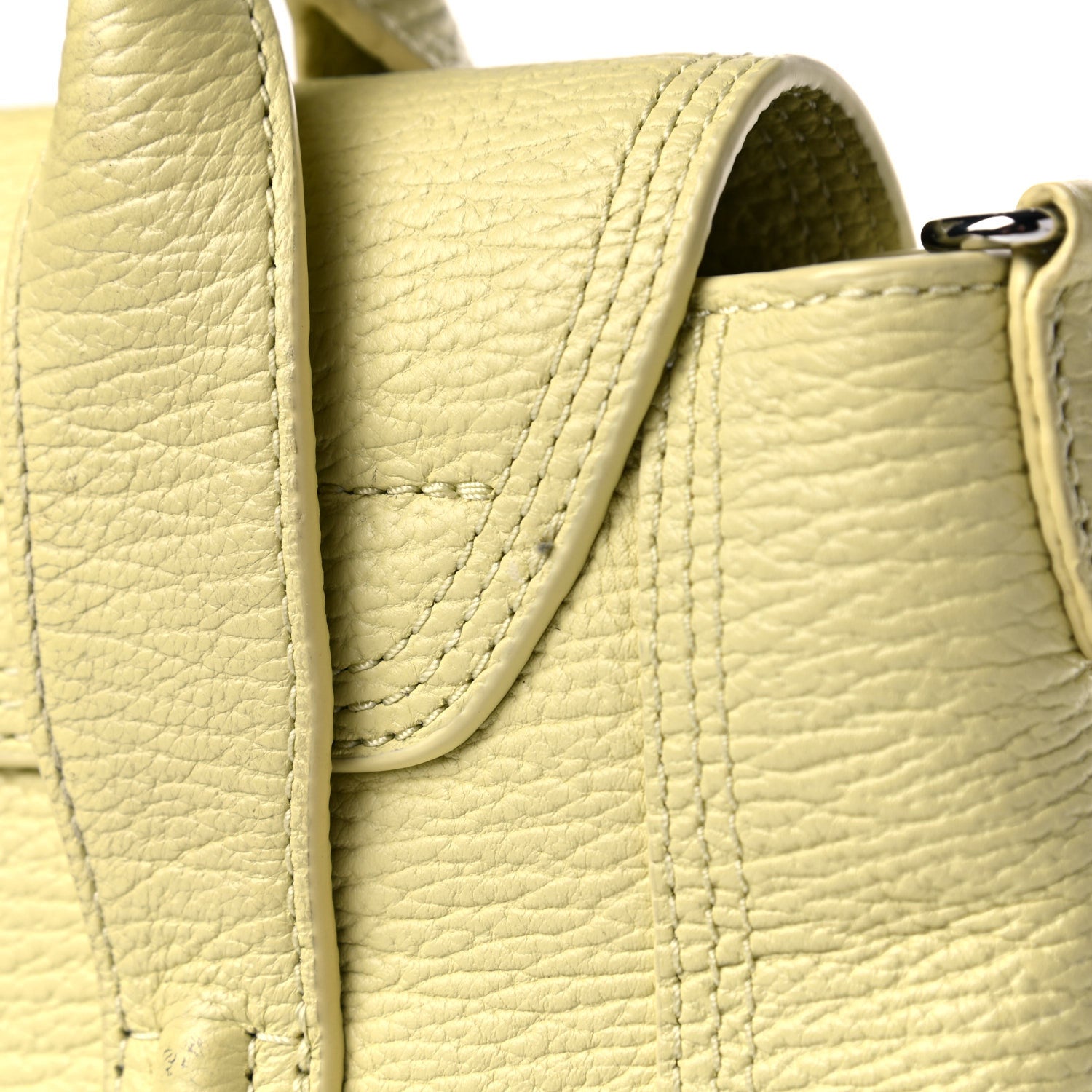 3.1 Phillip Lim Textured Calfskin Mini Pashli Satchel Citron 15 of 20