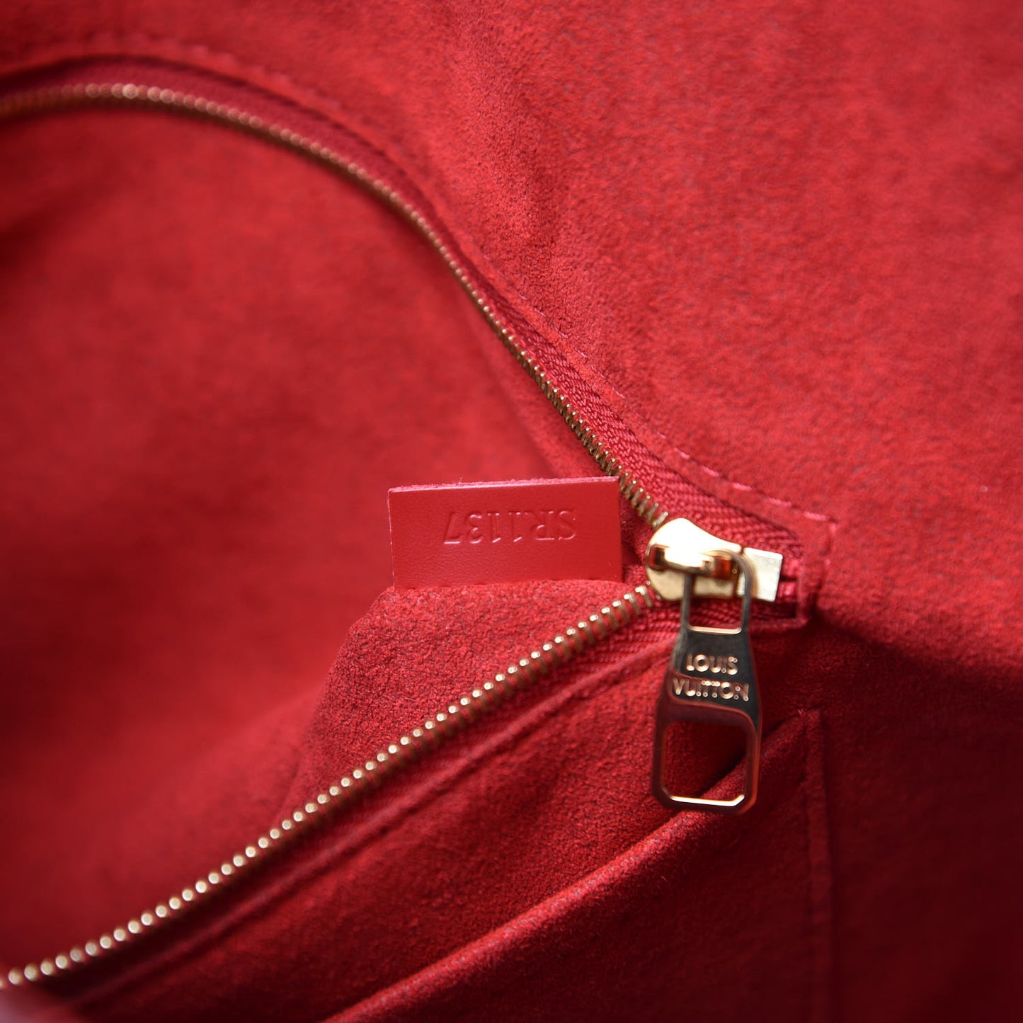 Damier Ebene Caissa Hobo Cherry