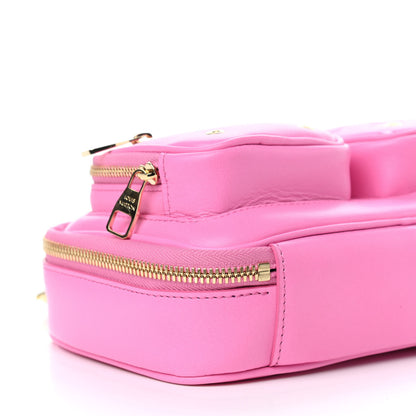Louis Vuitton Calfskin Embossed Monogram Vuittamins Utility Crossbody Rose Violet 7 of 9