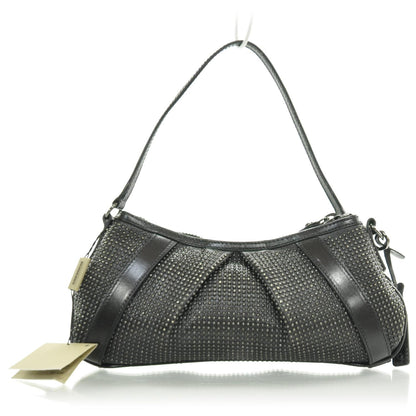 Burberry Prorsum Leather Studded Lizzie Shoulder Bag Black 1 of 9