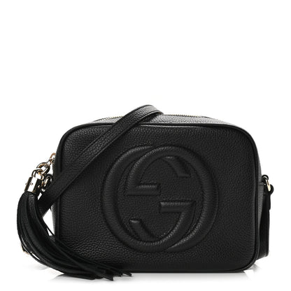 Gucci Pebbled Calfskin Small Soho Disco Bag Black 1 of 11