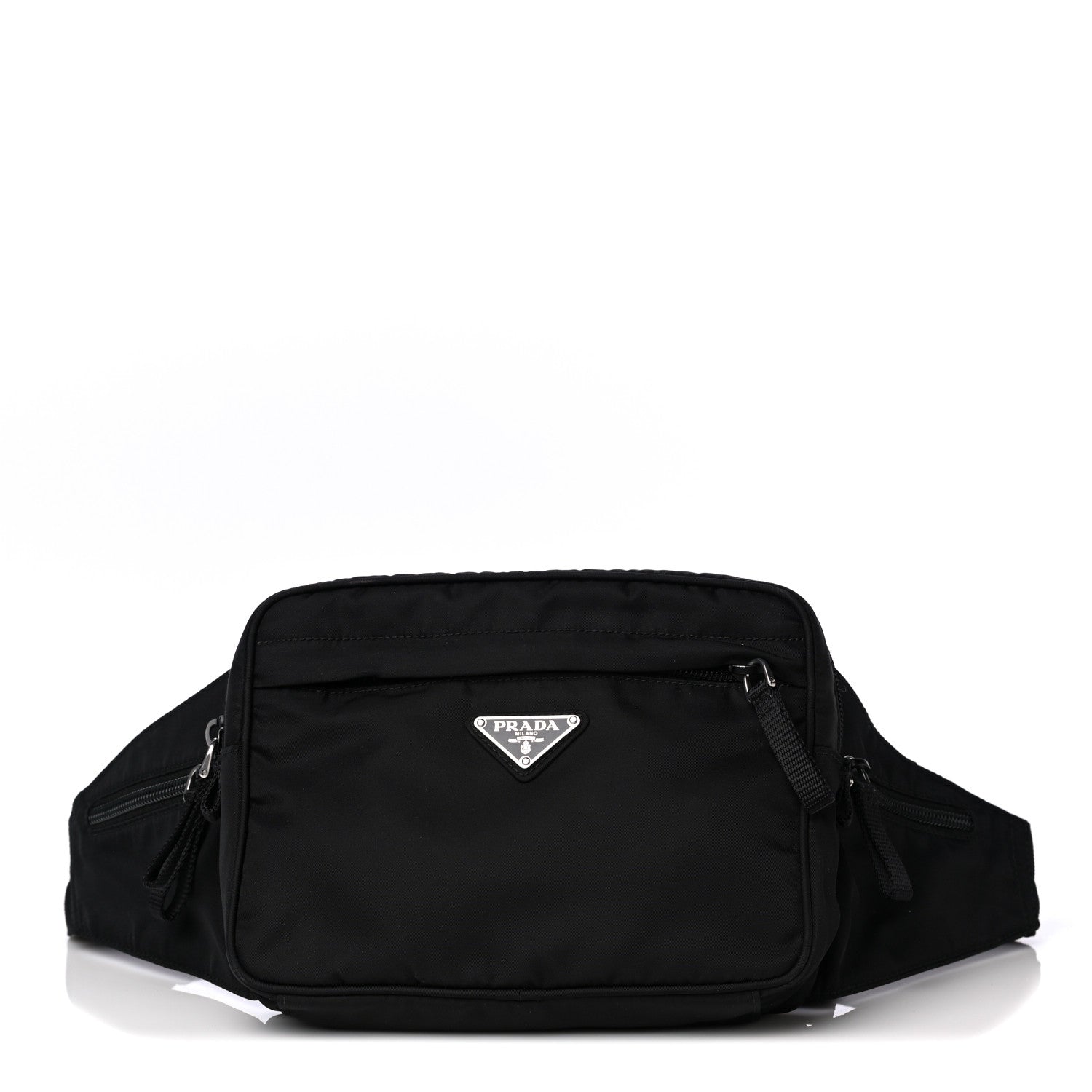 Prada Tessuto Nylon Belt Bag Black 1 of 4