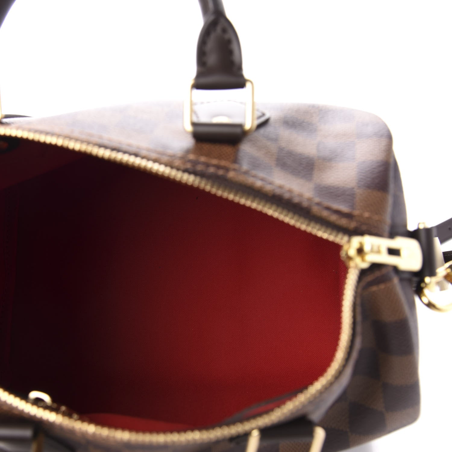Louis Vuitton Damier Ebene Speedy Bandouliere 25 5 of 10