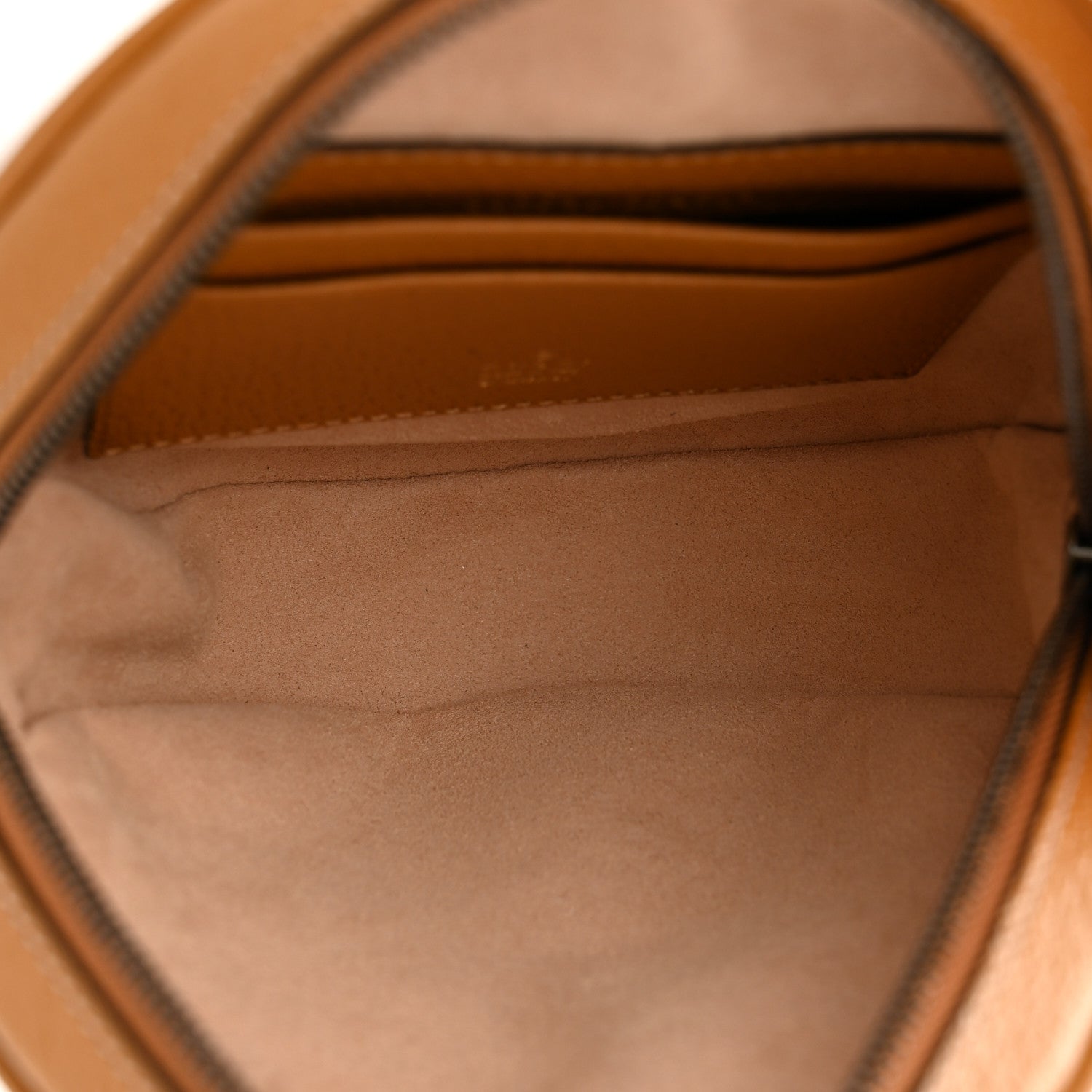 Gucci X DISNEY Mini Vintage GG Supreme Monogram Mickey Mouse Round Backpack Beige Vintage Sun Oil 5 of 10