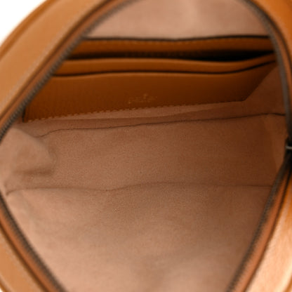 Gucci X DISNEY Mini Vintage GG Supreme Monogram Mickey Mouse Round Backpack Beige Vintage Sun Oil 5 of 10