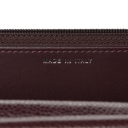 Chanel Caviar Quilted Wallet on Chain WOC Burgundy 7 of 9