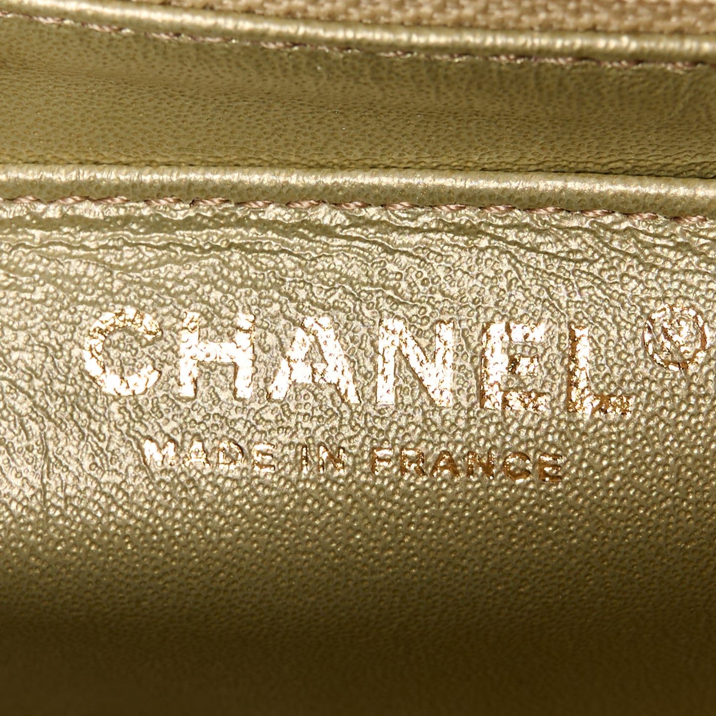 Metallic Goatskin Quilted Mini 2.55 Reissue Flap Multicolor