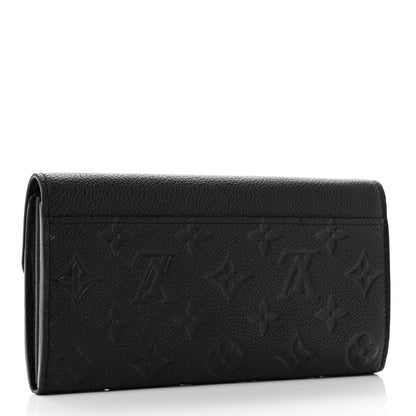 Louis Vuitton Empreinte Sarah Wallet NM Black 3 of 7