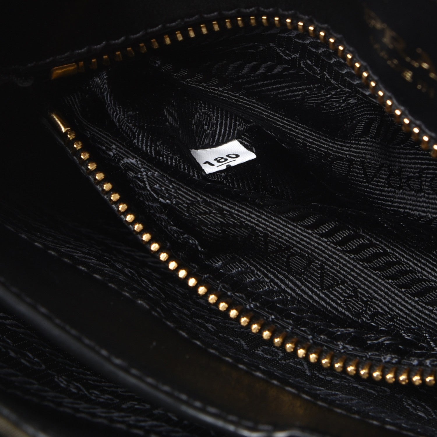 Prada Nylon Calf Quilted Corsaire Bag Militare Nero Black 7 of 7