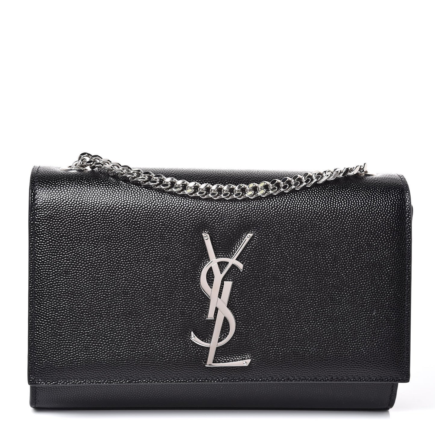 Grain De Poudre Small Monogram Kate Satchel Black