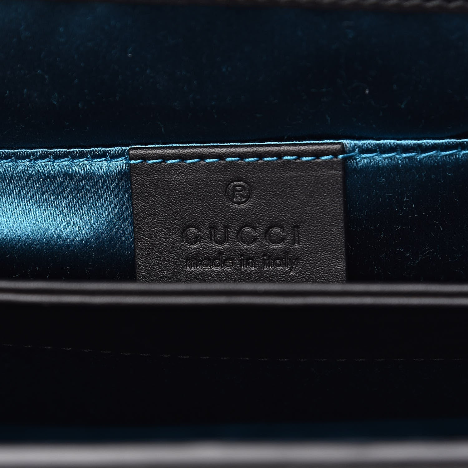 Gucci Suede Patent Web Small Ophidia Chain Shoulder Bag New Shamarock Black 6 of 11