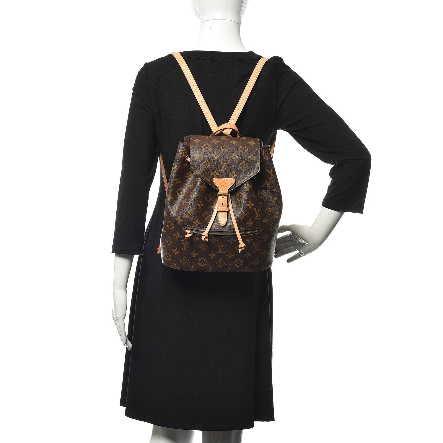 Louis Vuitton Monogram Montsouris NM Backpack 2 of 12