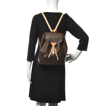 Louis Vuitton Monogram Montsouris NM Backpack 2 of 12