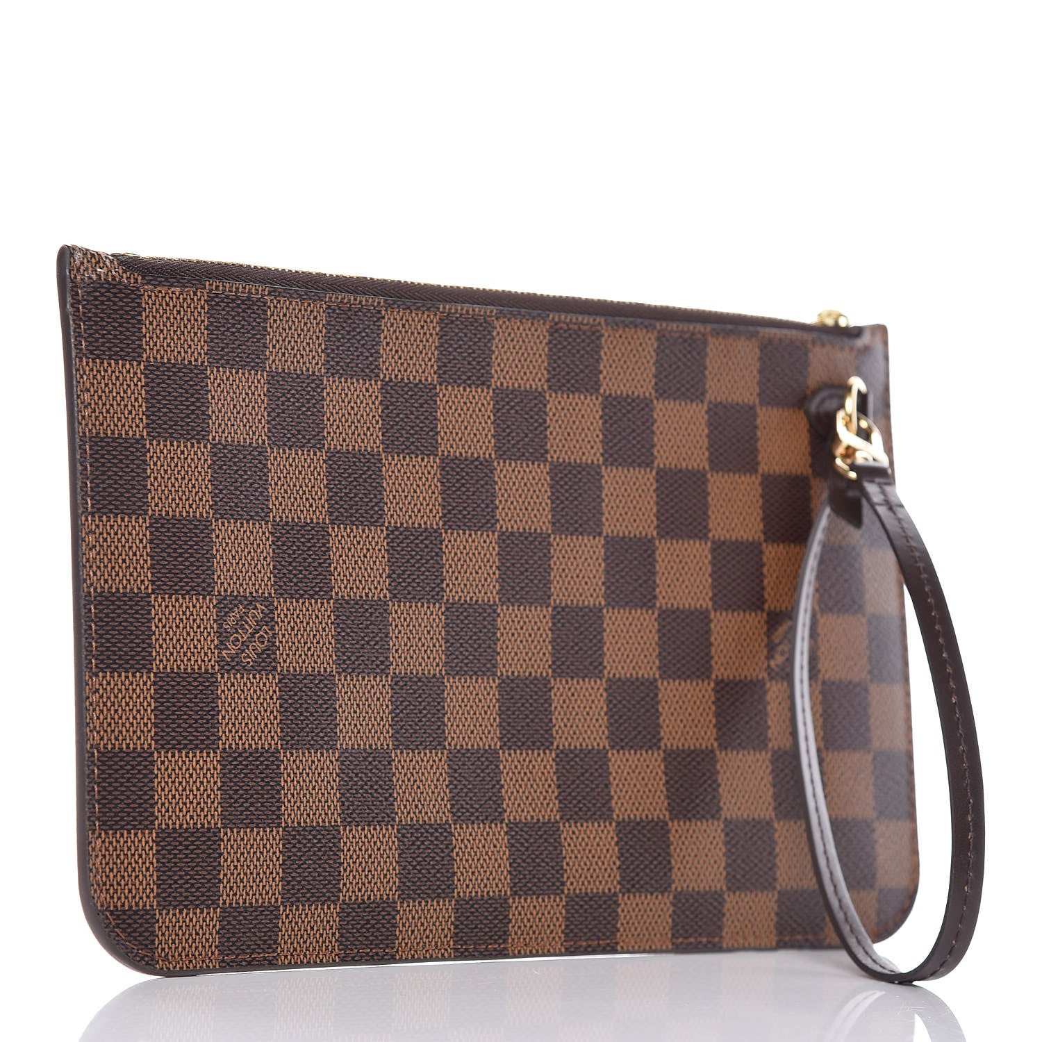 Louis Vuitton Damier Ebene Neverfull MM GM Pochette 3 of 9
