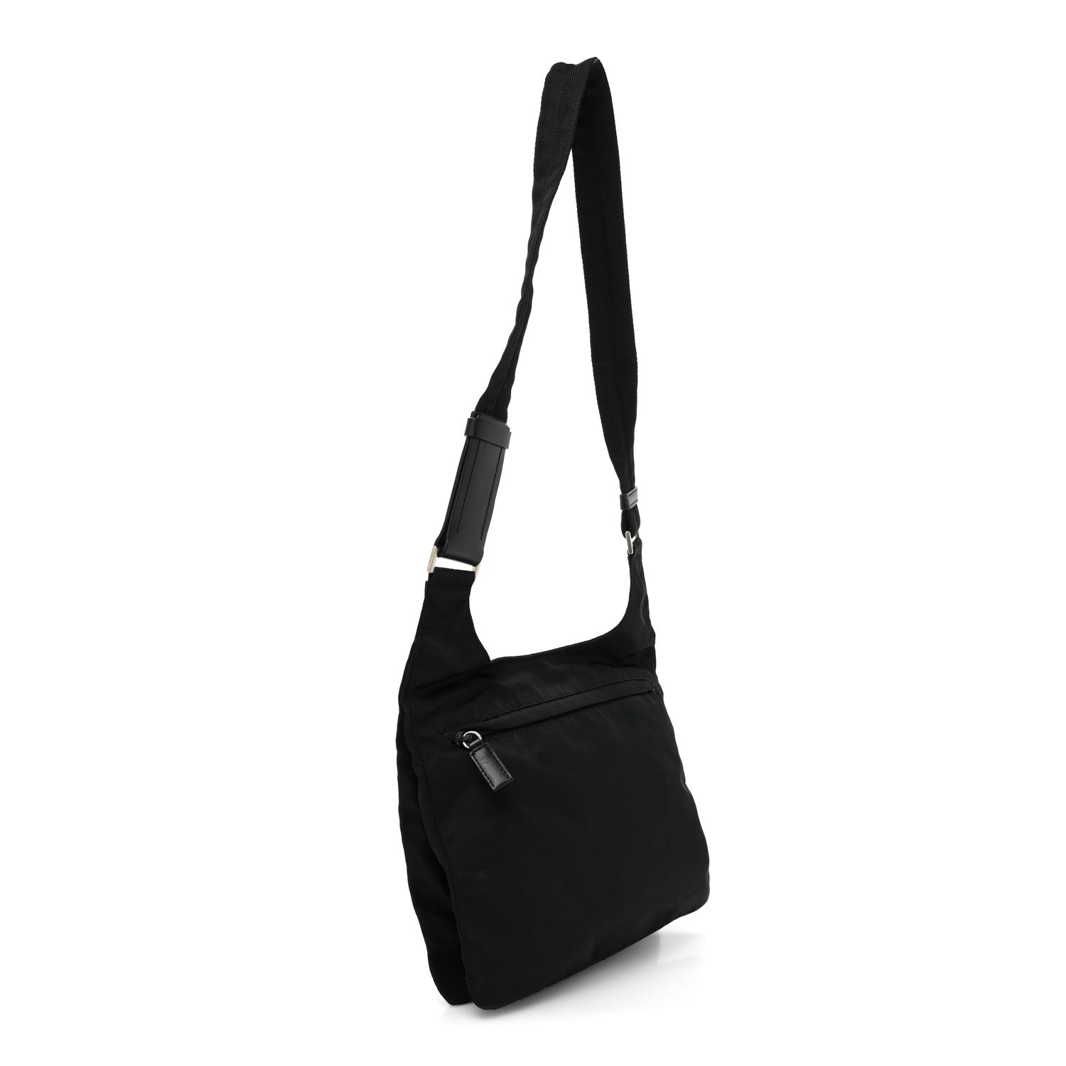 Prada Tessuto Nylon Sport Shoulder Bag Black 3 of 11