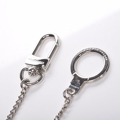 Louis Vuitton Pochette Extender Key Ring Chain Silver 3 of 4