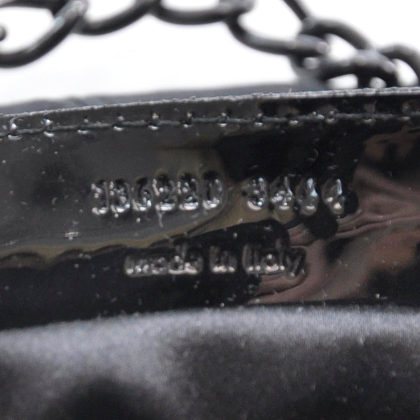 Satin Classique Shoulder Bag Black