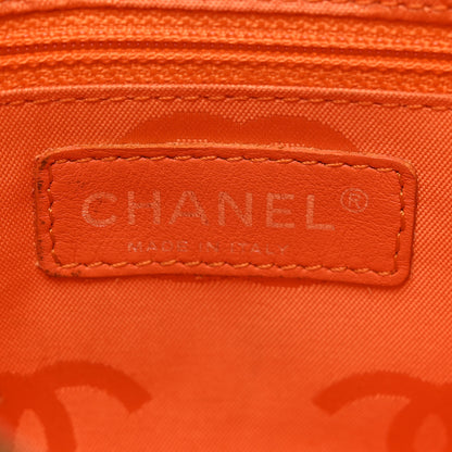 Chanel Calfskin Python Quilted Cambon CC Pochette Khaki 6 of 12